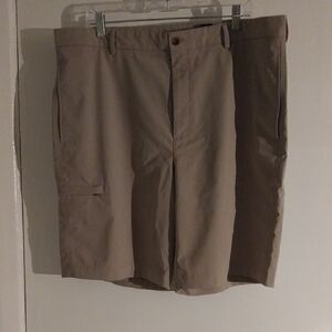 Greg Norman Collection Tan Cargo Shorts